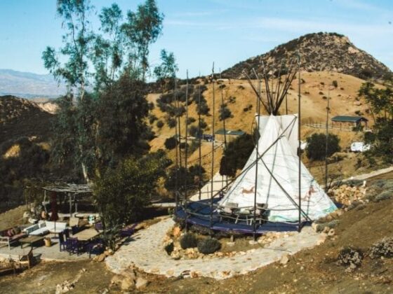 The Glamping Hub Great Spirit Ranch Teepee