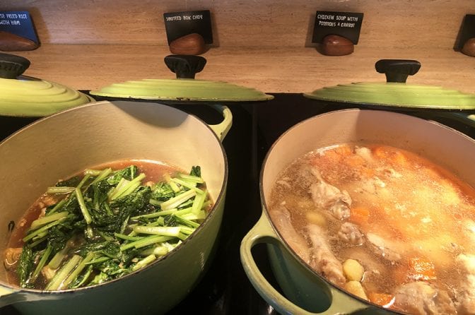 four seasons koh samui review - buffet asian food