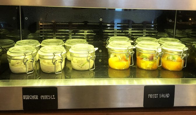 four seasons koh samui review - buffet bircher muesli