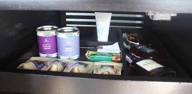 four seasons koh samui review - minibar 3