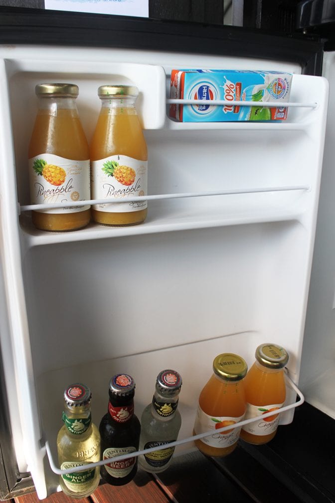 four seasons koh samui review - minibar