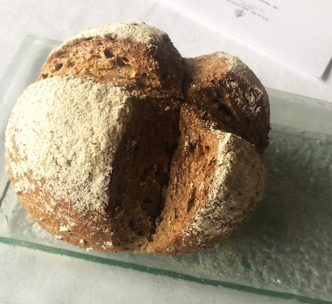 four seasons koh samui review - pla pla bread